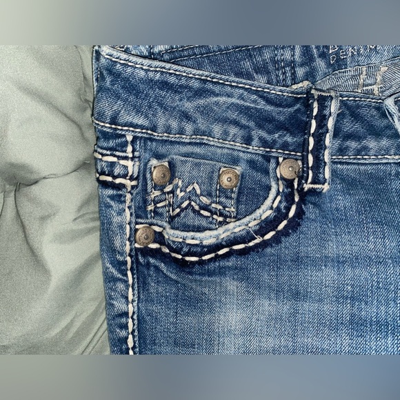 Miss Me Vintage Jeans “Sunny” Bootcut -Size 24 or 25,inseam 33.Rare & broken in! - Picture 5 of 9